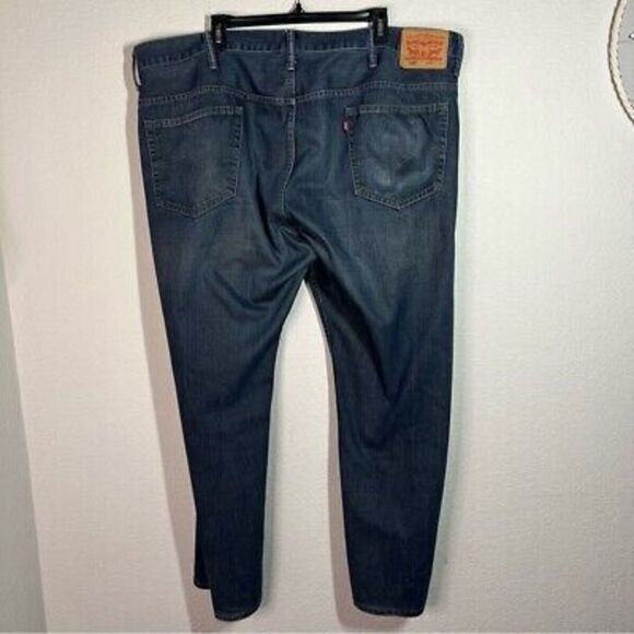 Levi's 569 Mens Loose Straight Fit Denim Jeans Size 44x30 Blue Medium Wash - Picture 2 of 7